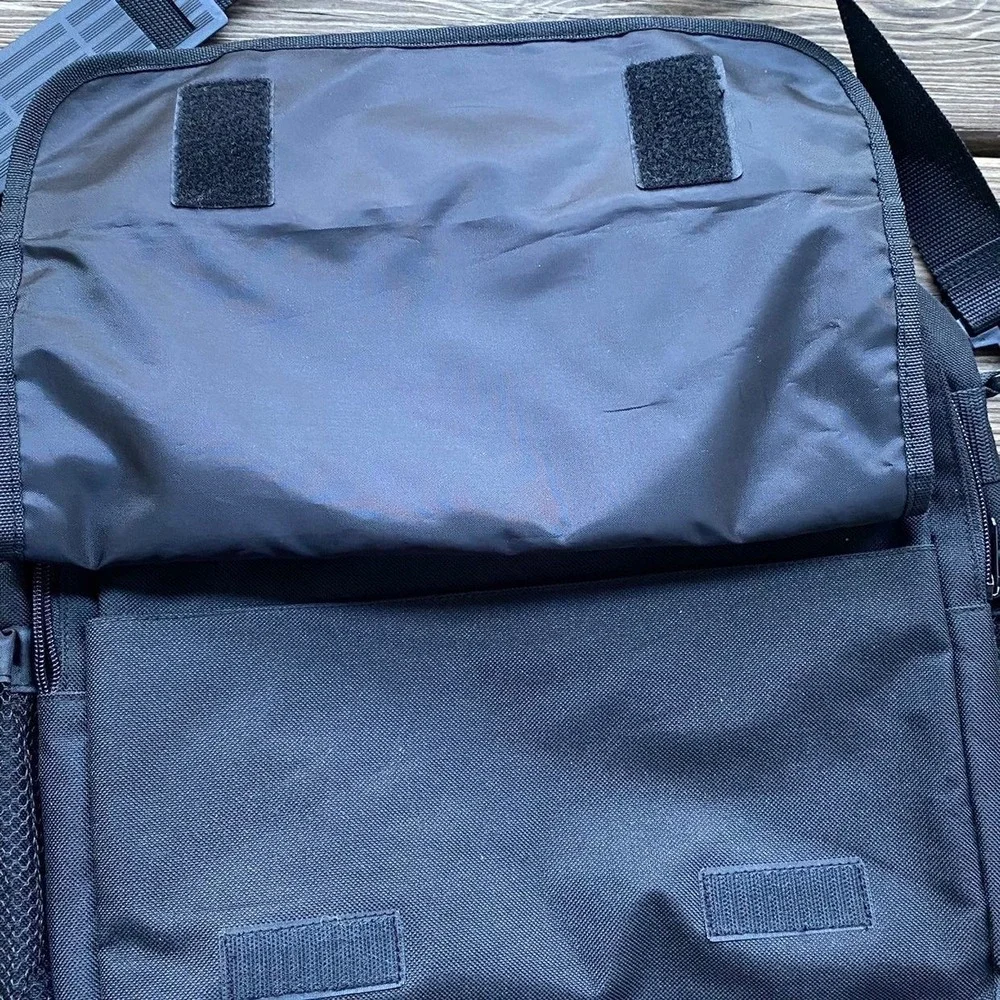 Vintage Disney Messenger Bag Unisex Large Black‎ Excellent Mediterranean Cruise